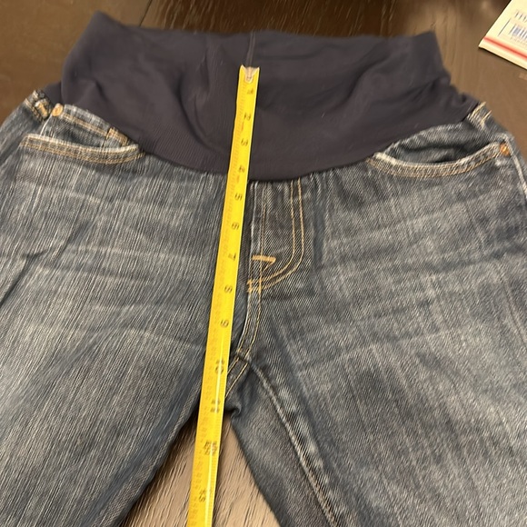 7 FOR ALL MAN KIND. Pea in the pod Maternity designer jeans Size 30 Bootcut. - Picture 7 of 10